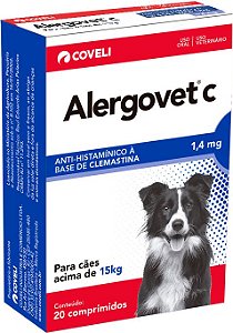 Alergovet C 1,4mg 20 Comprimidos