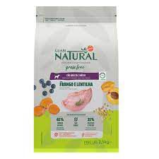 Guabi Natural Grain Free Adultos Racas Medias Frango Lentilha 2,5Kg