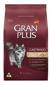 Gran Plus Menu Gato Castrado Frango 3kg