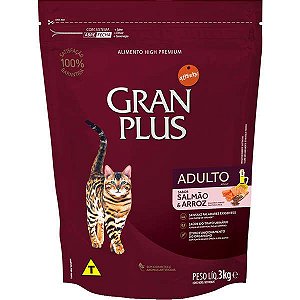 Gran Plus Menu Gato Adulto Salmão 10,1 Kg