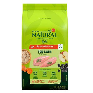 Guabi Natural Cães Adultos Raças Médias Light 12Kg