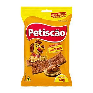 Bifinho Mastigável Tablete Petiscão 60g