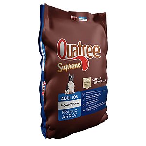 Quatree Supreme Cães Adultos Raças Pequenas 15Kg