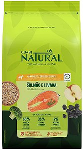 Guabi Natural Cães Adultos Raças Grandes Salmão 12kg
