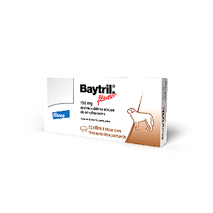 Baytril 150mg 10 Comprimidos
