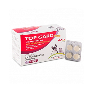 Top Gard Plus 600mg Cartela Com 4 Comprimidos