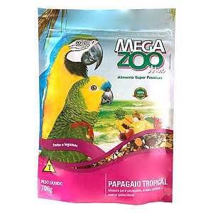 Megazoo Mix Papagaio Tropical 700g