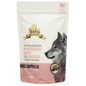 Petisco Para Cães Alérgicos Hana 80G