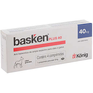 Basken Plus 40 10kg 4 comprimidos