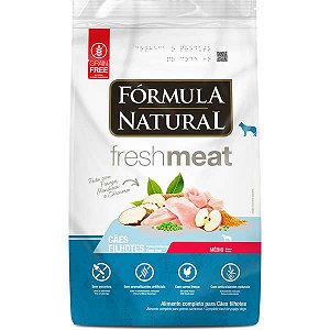 Fórmula Natural Cães Filhotes Raças Médias 2.5kg