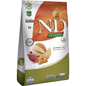 N&D Pumpkin para Gatos Adultos Pato e Melão - 400g