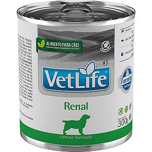 Ração Úmida Lata Vet Life para Cães Renal - 300g