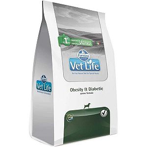 Vet Life para Cães Obesity & Diabetic - 10,1kg