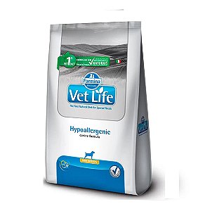 Vet Life para Cães Raças Mini Hypoallergenic - 2kg