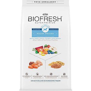 Biofresh Cães Filhotes Raças Médias 10,1 kg