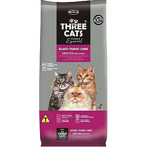 Three Cats Especial 3 Sabores Blend - 15Kg