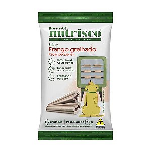 Osso Cães Recheado Nutrisco Frango Grelhado Raças Pequenas - 45g