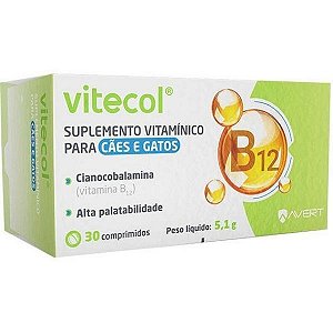 Vitecol 30 Comprimidos