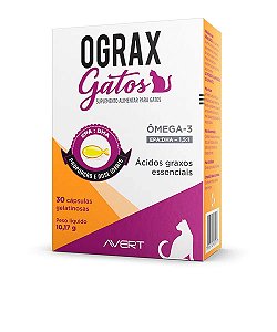 Ograx Gatos - 30 Cápsulas