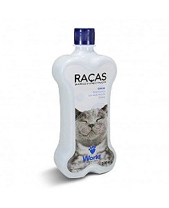 Shampoo e Condicionador Raças - Para Gatos 500ml