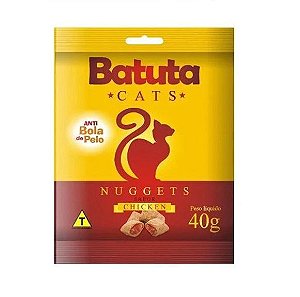 Batuta Cats Nuggets Frango 40gr - Anti Bola de Pelo