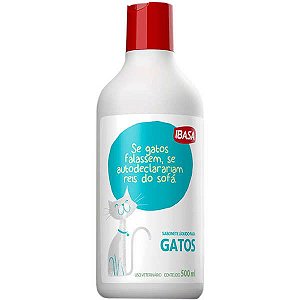 Sabonete Liquido Gatos Ibasa - 500Ml