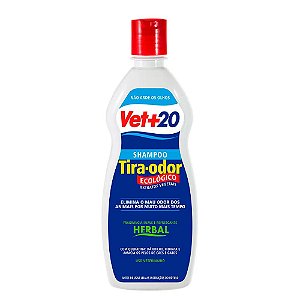 Shampoo Vet+20 Tira Odor Herbal - 500ml