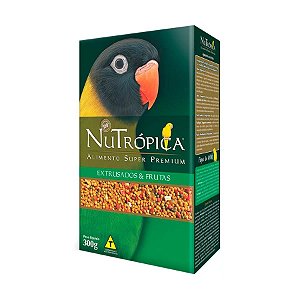 Nutrópica Agapornis com Frutas 300 G