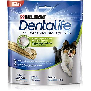 Dentalife Caes Racas Medias - 7 Unidades - 119g