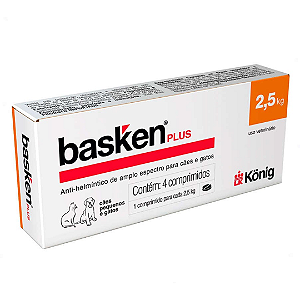 Basken Plus 2,5kg 4 Comprimidos