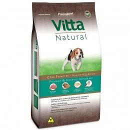 Vitta Natural Cães Filhotes Raças Pequenas Frango - 3 Kg