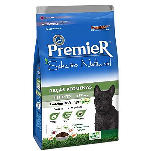 Premier Seleção Natural Cães Filhotes Raças Pequenas - 1Kg