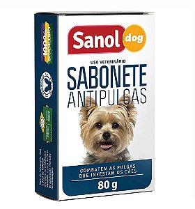 Sabonete Sanol Antipulgas - 80g