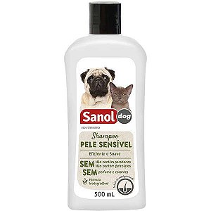 Shampoo Pele Sensível Sanol 500ml
