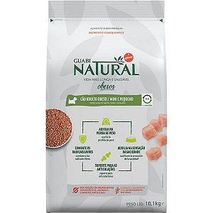 Guabi Natural Cães Raças Pequenas e Mini Obesos 10.1kg