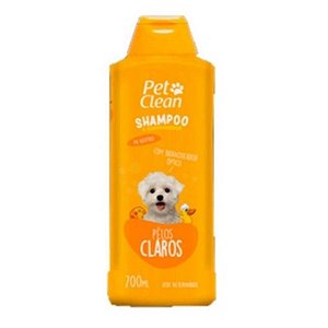 Shampoo e Condicionador Clareador Pet Clean 700ml