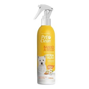 Banho a Seco Hidratação Pet Clean 240ml