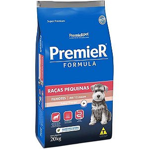 Premier Fórmula Cães Filhotes Raças Pequenas - 20Kg