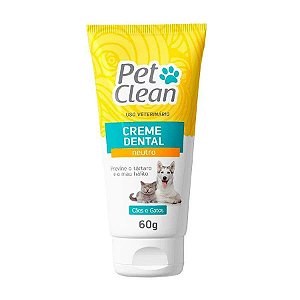 Creme Dental Neutro Pet Clean 60g