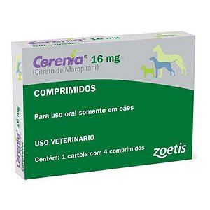 Cerenia 16Mg - 4 Comprimidos