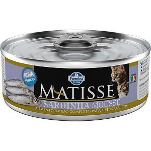 Ração Úmida Lata Matisse para Gatos Sardinha - 85g