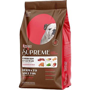 Quatree Supreme Dermato Cordeiro e Salmão Cães Adultos 15kg