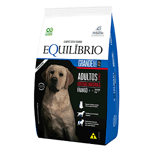 Equilibrio Cães Adultos Raças Grandes Frango 15Kg