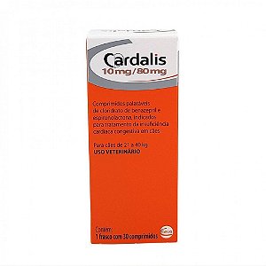 Cardalis 10Mg/80 Mg - 40 Kg