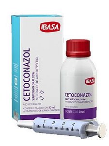 Cetoconazol Suspensao Oral 20% - 50 Ml