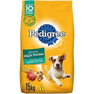 Pedigree Adulto Racas Pequenas - 15Kg