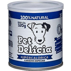 Pet Delicia Lata - Dieta Hipercalorica 320G