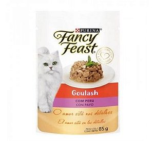 Sache Fancy Feast Goulash Com Peru - 85G