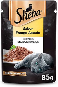 Sachê Sheba Adulto Frango Assado 85g