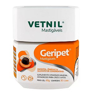 Geripet 30 Comprimidos Mastigáveis